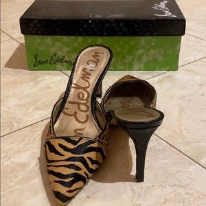 Sam Edelman Leopard heels